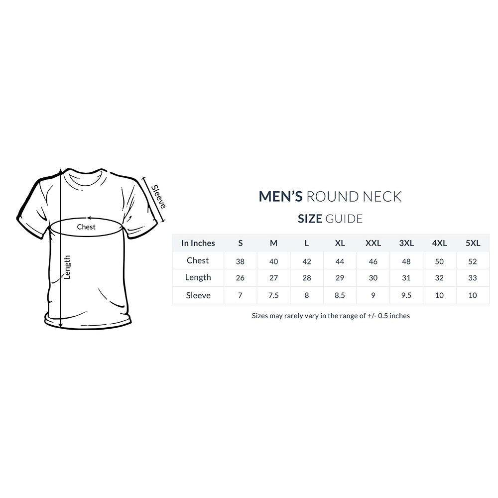 Roads to India - Happy Holi Unisex Printed Round Neck T-Shirt