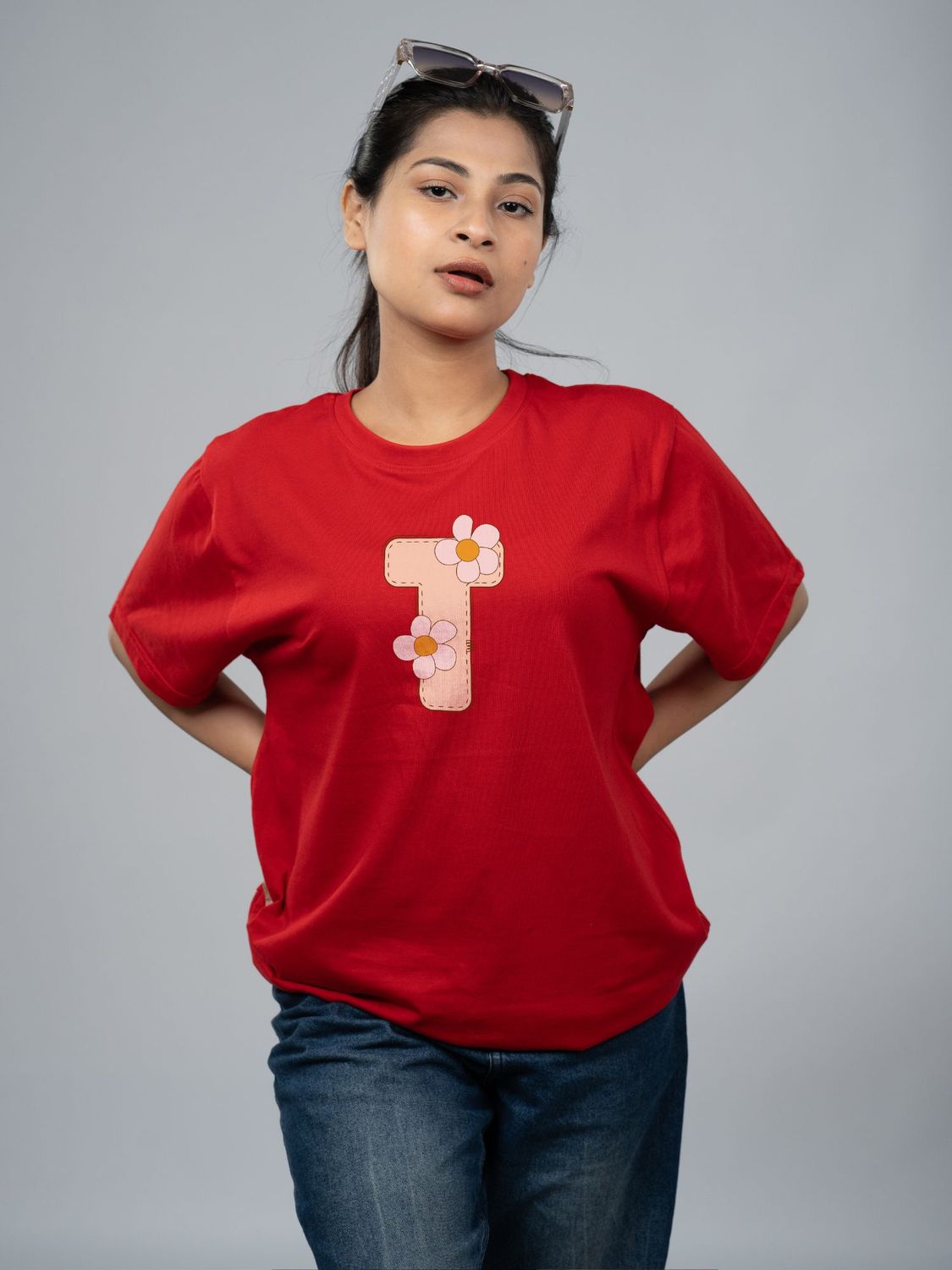 Red Model Female