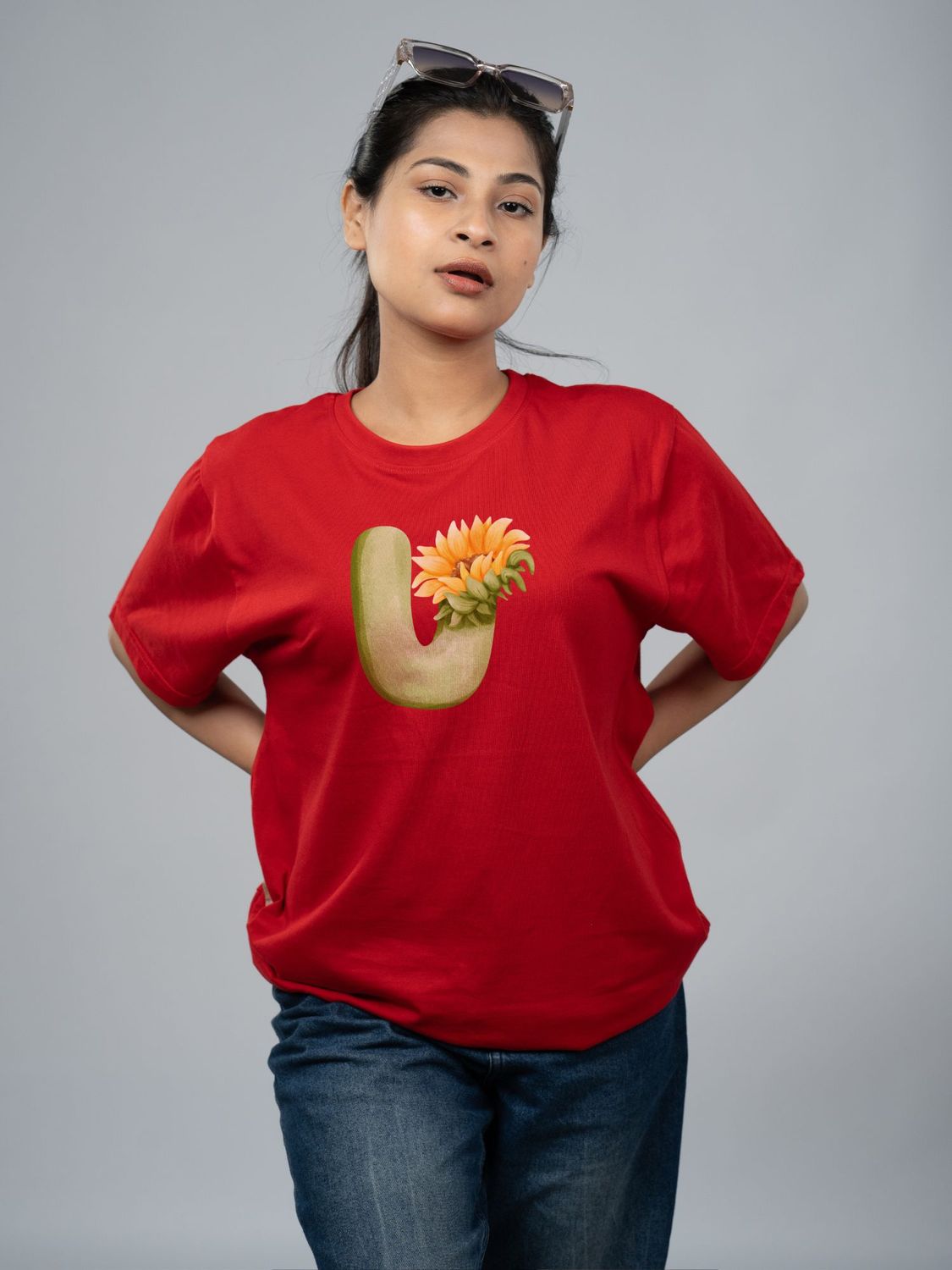 Red Model Female