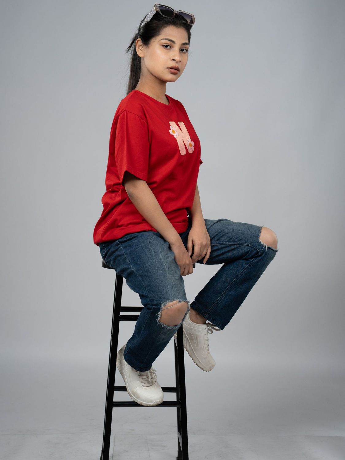 Red Model Female