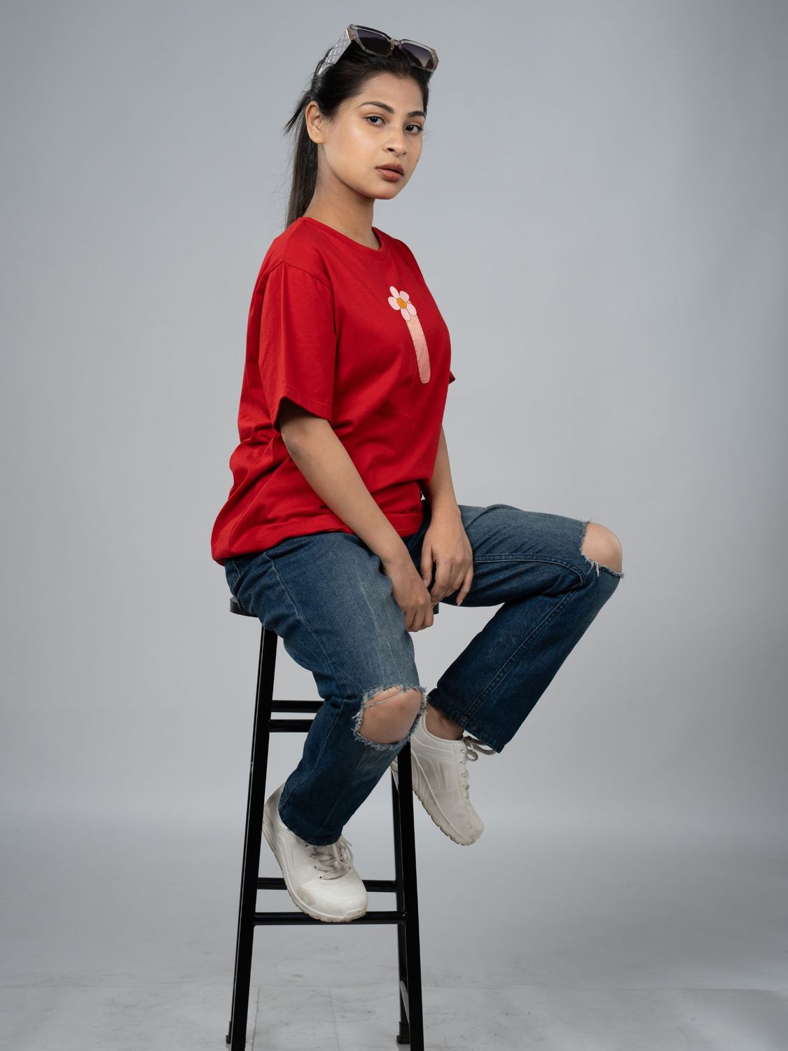 Red Model Female