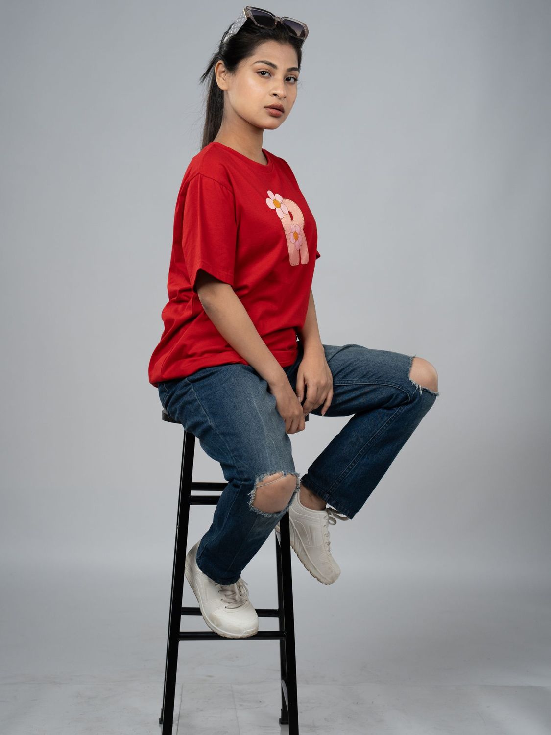Red Model Female