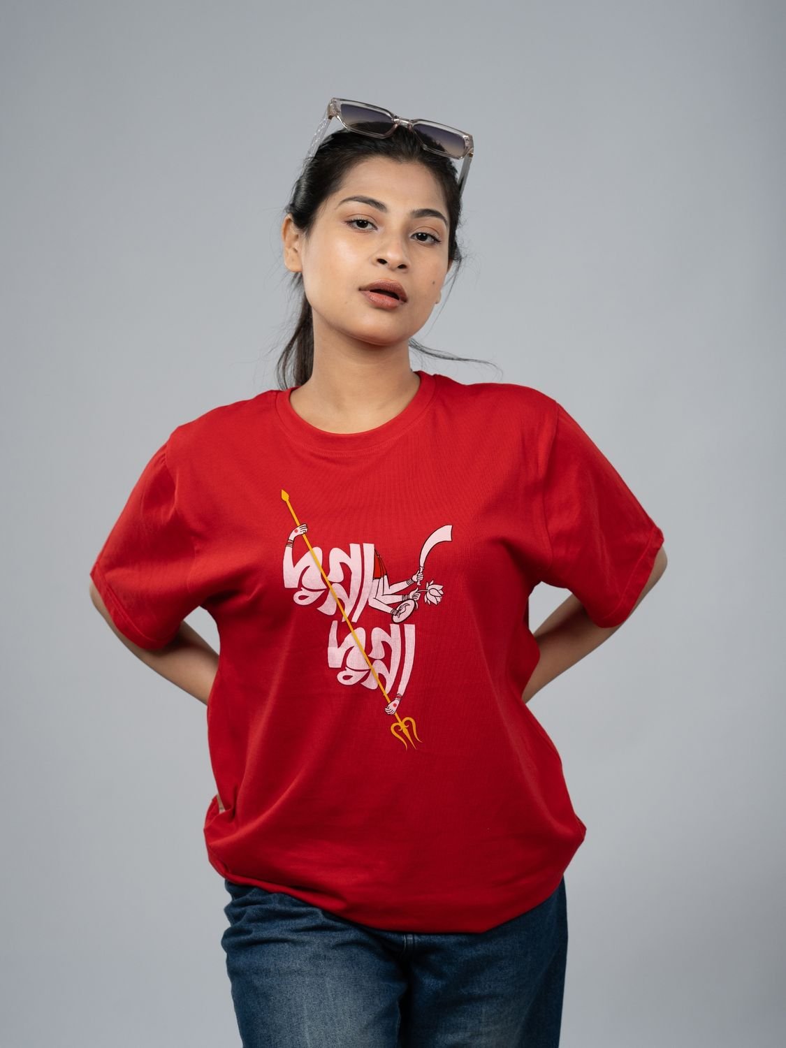 Red Model Female