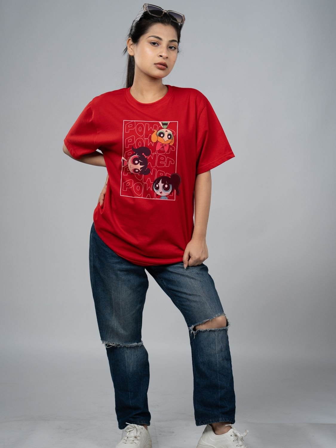 Red Model Female