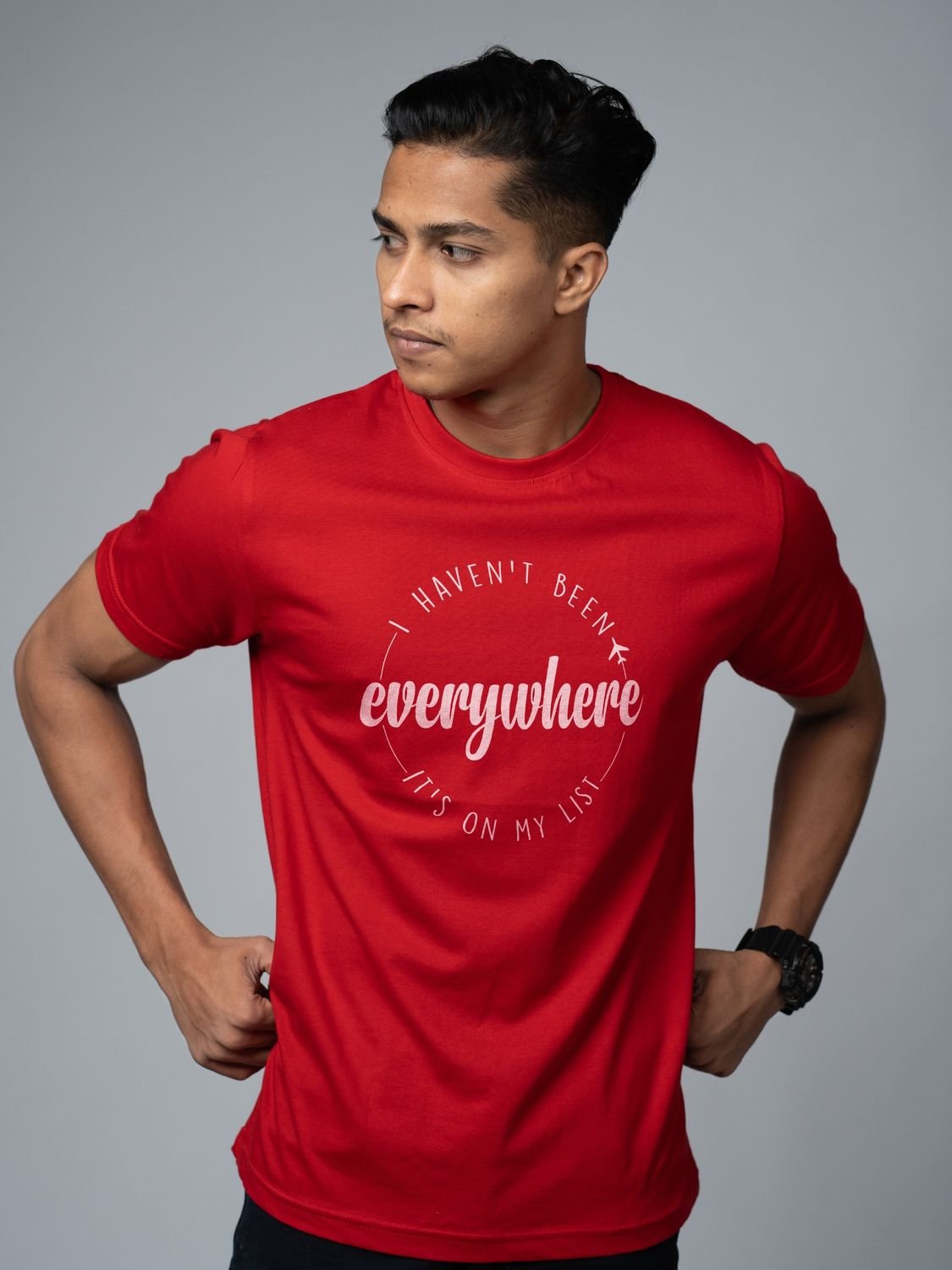 Red Model Male