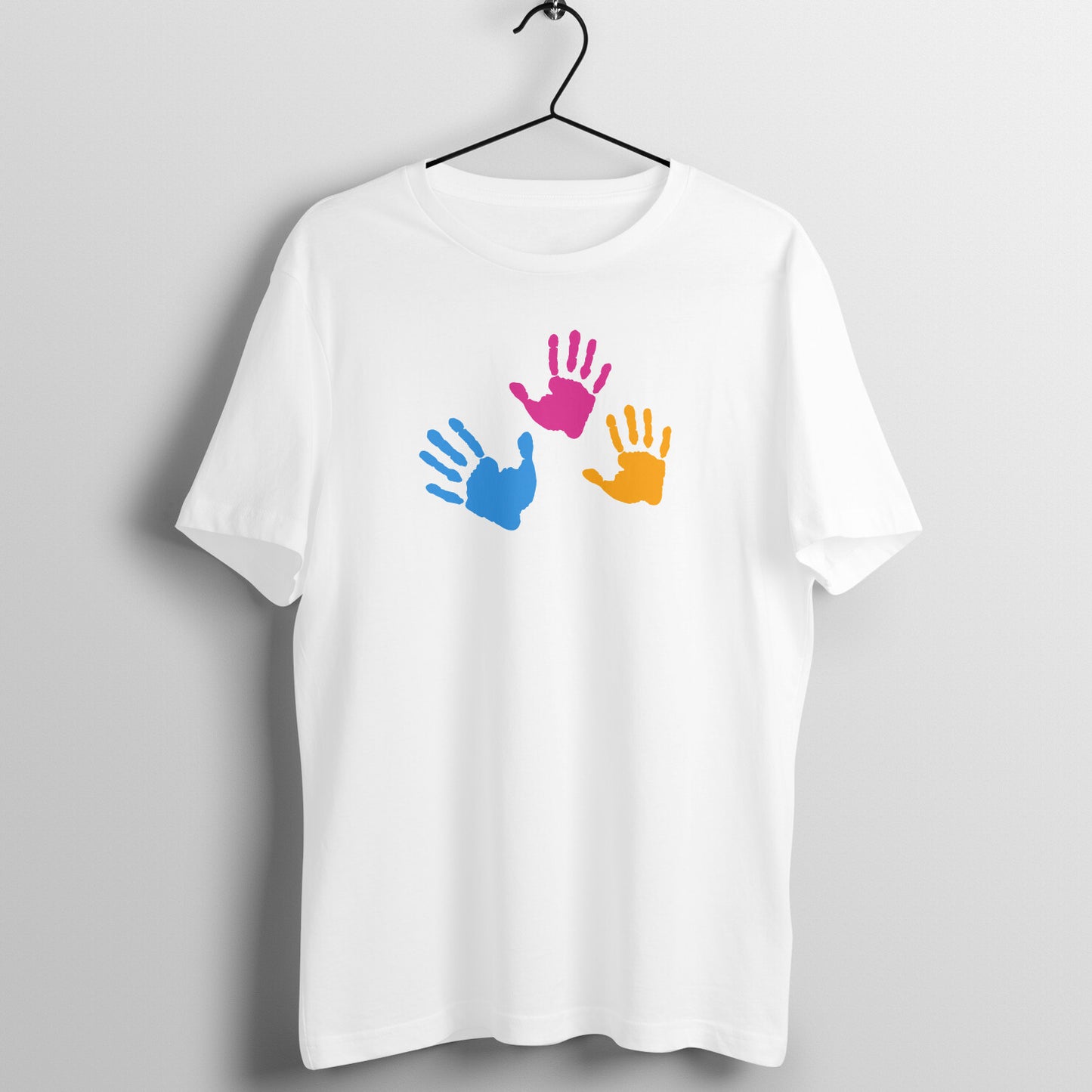 Roads to India - Holi T-Shirt Colorful Hands Design