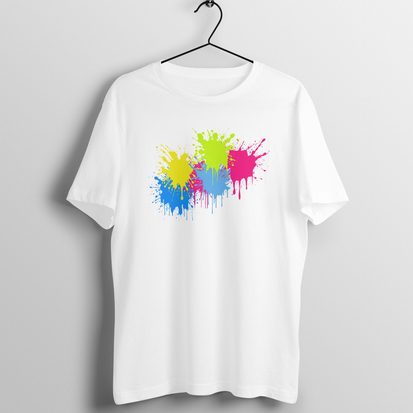Roads to India - Happy Holi Unisex Printed Round Neck T-Shirt
