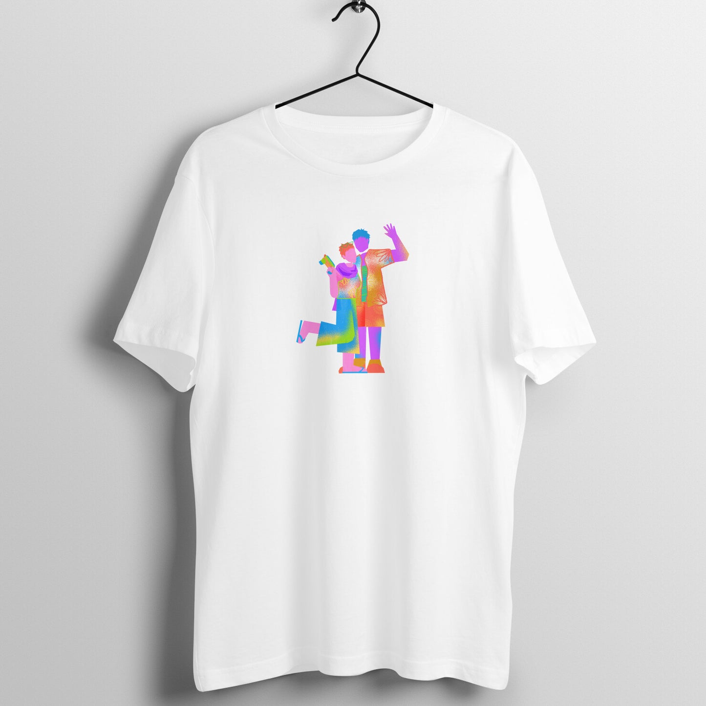 Roads to India - Happy Holi Unisex Printed Round Neck T-Shirt