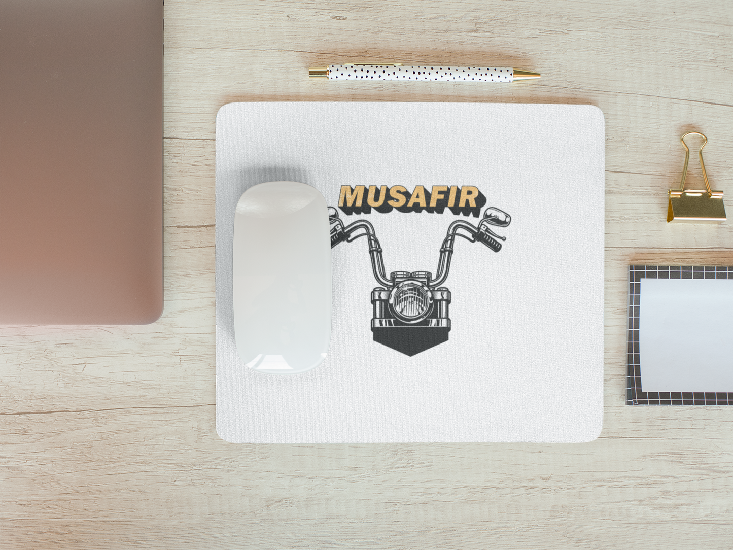 Roads To India White Premium-Washable Mousepads