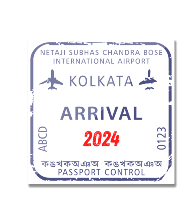 Roads To India - Fridger magnet - take a piece of Kolkata with you