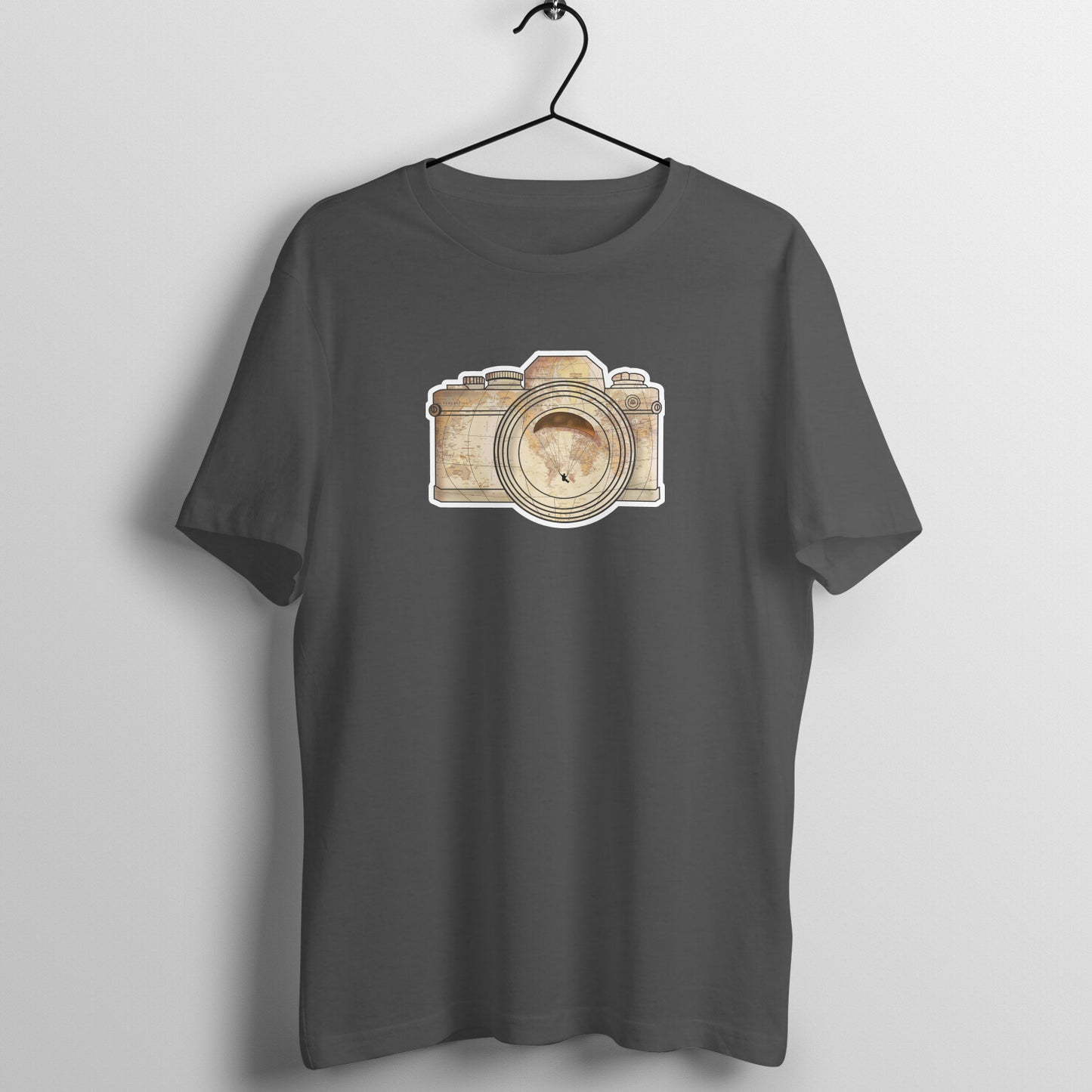 World Traveler & Photographer's Go to - Unisex T-Shirt - Get out there and live a little.