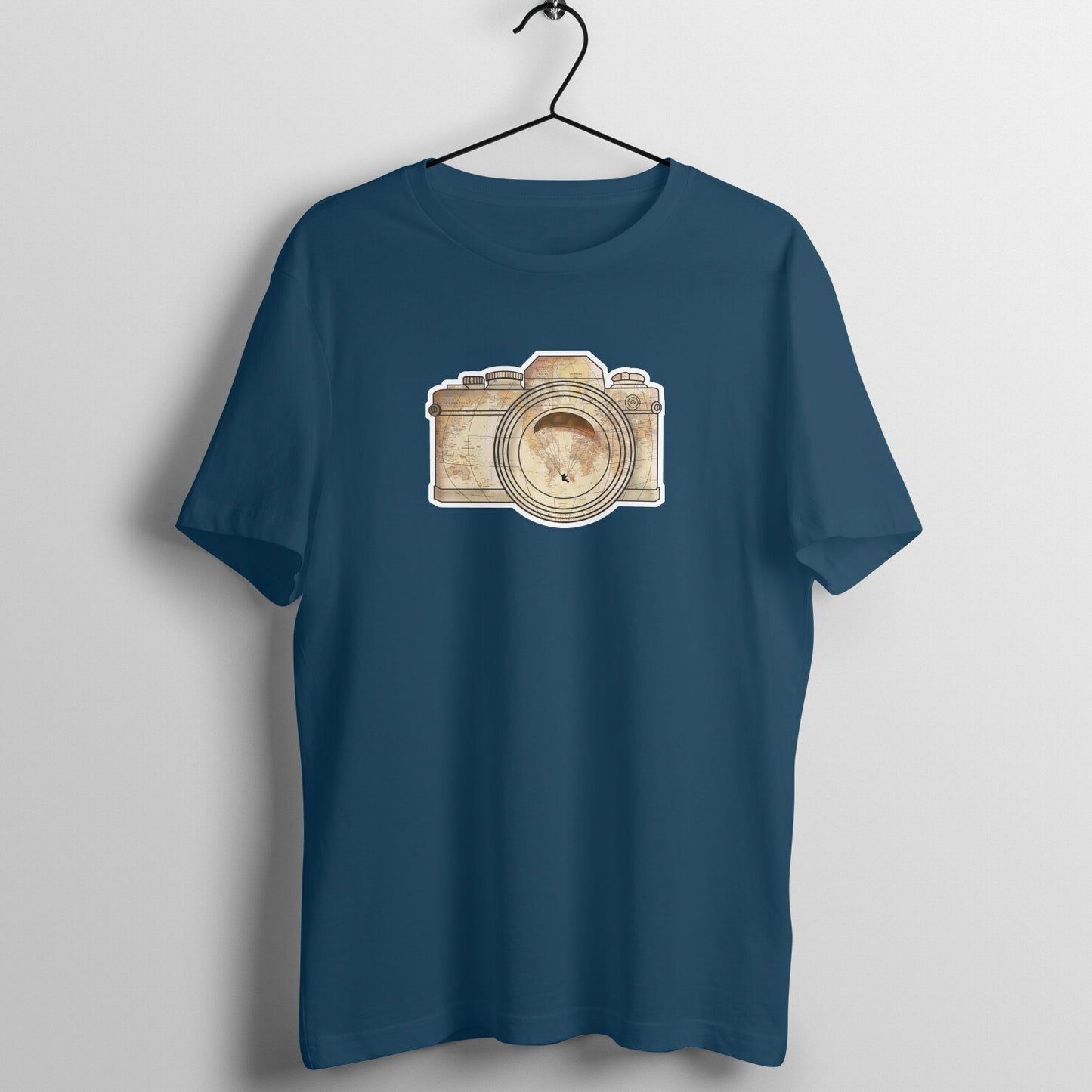 World Traveler & Photographer's Go to - Unisex T-Shirt - Get out there and live a little.