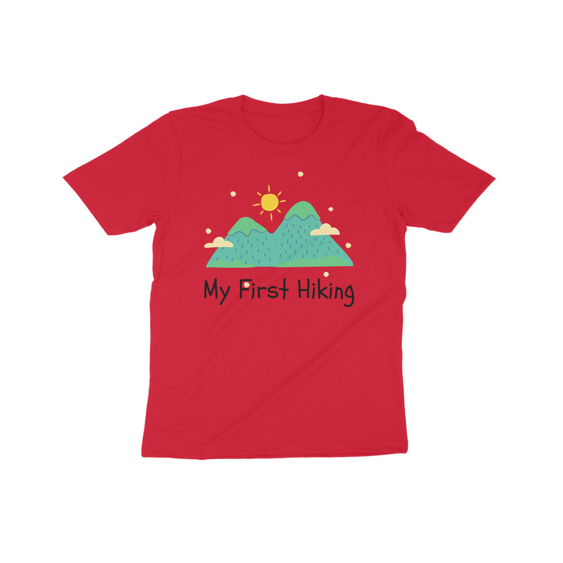 MY FIRST HIKING - KIDS T SHIRT - It's about the smiles