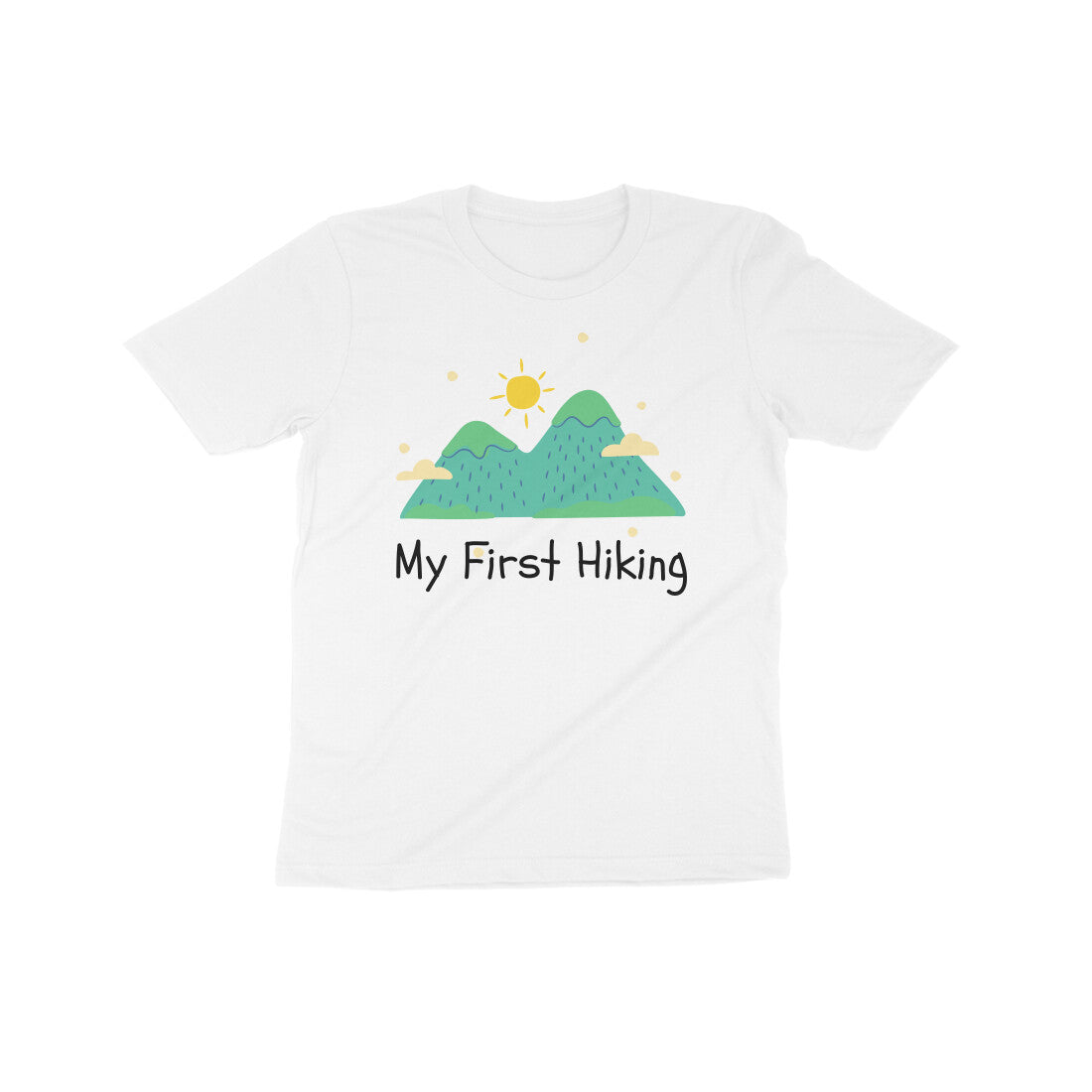 MY FIRST HIKING - KIDS T SHIRT - It's about the smiles