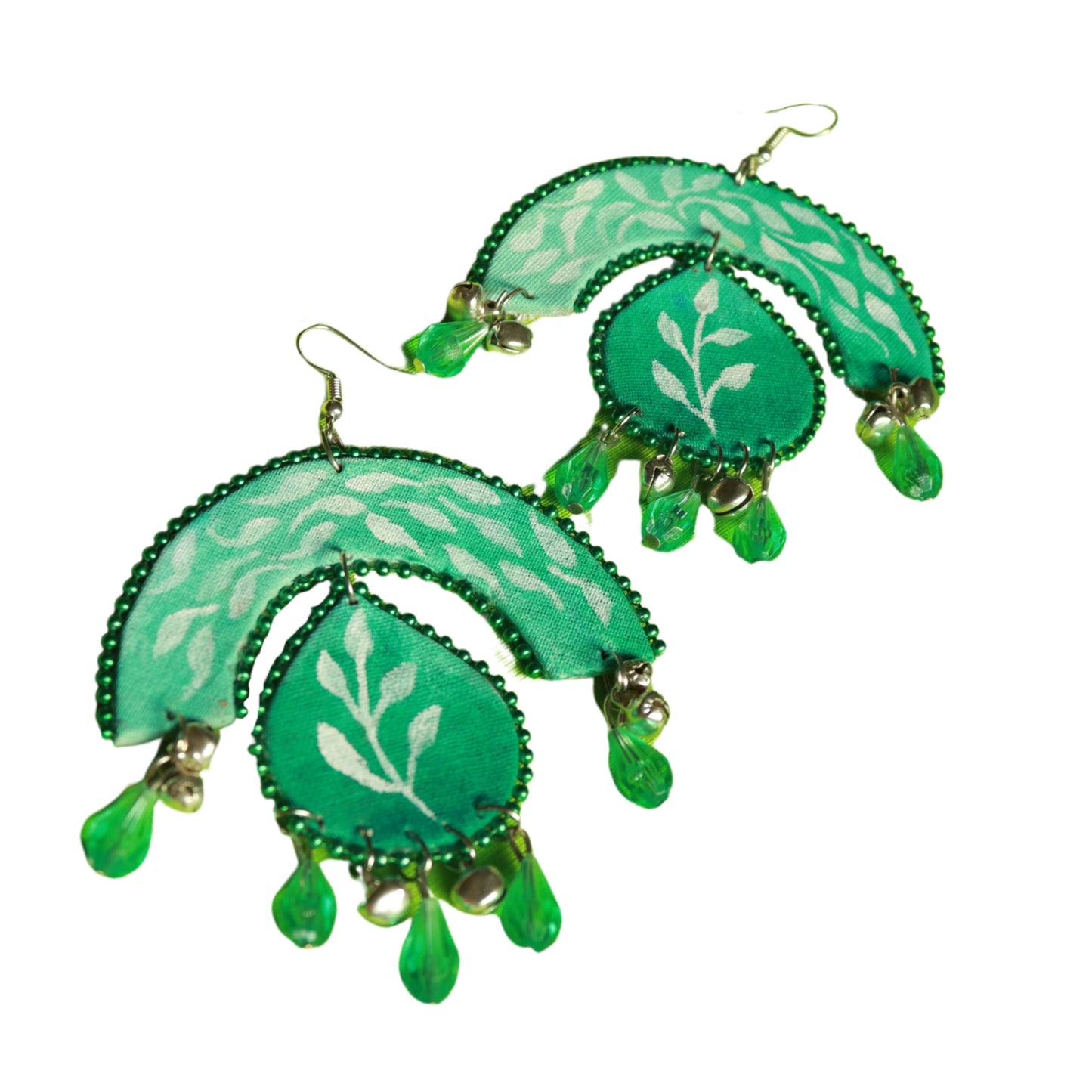 Roads To India - Handpainted Earrings - Bohe Collection - Handmade Jewellery