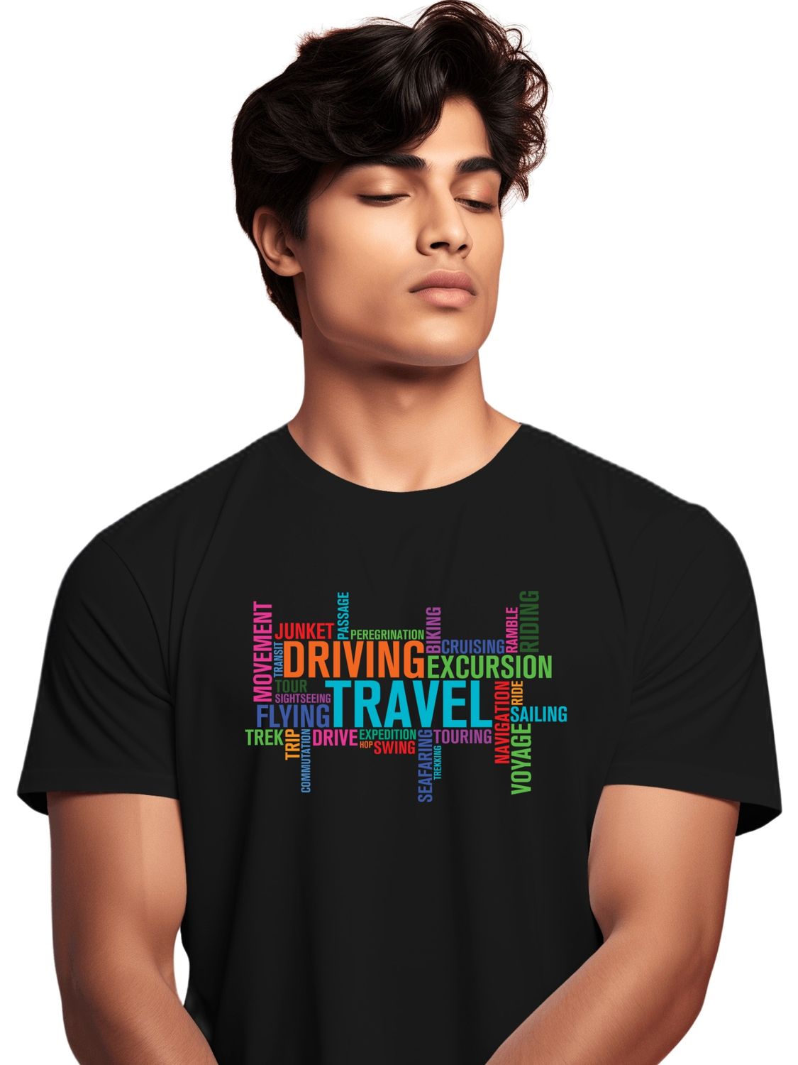 Travel Typography - Unisex T shirt