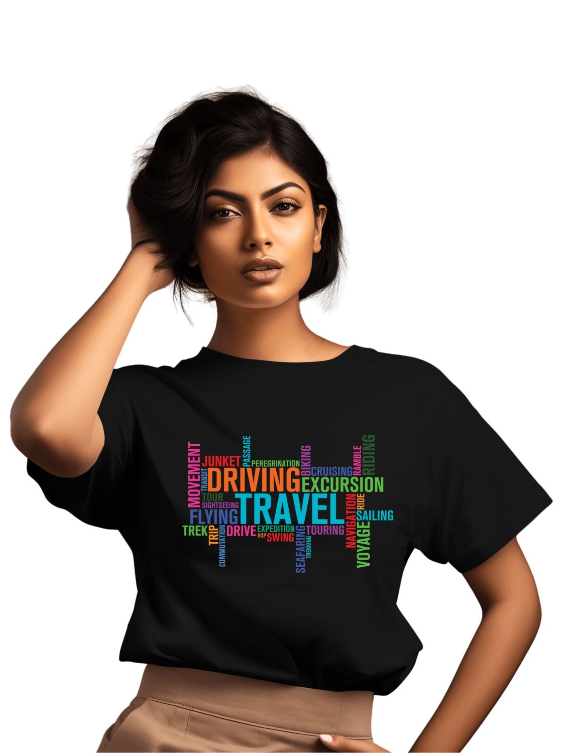 Travel Typography - Unisex T shirt