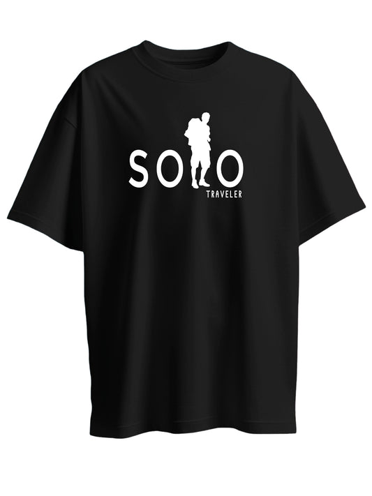 SOLO TRAVELER - UNISEX (black, red)