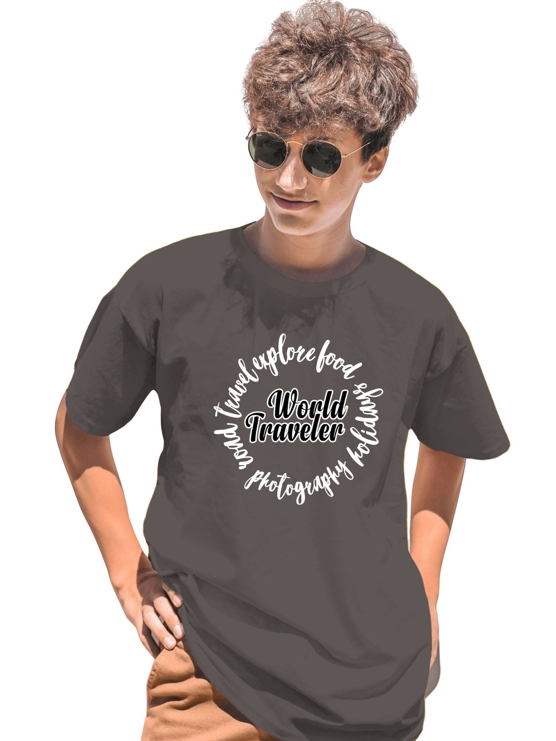 WORLD TRAVELER - UNISEX T SHIRT FOR TRAVELER - Let's pack up