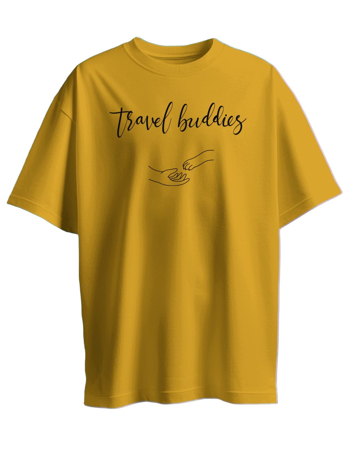 TRAVEL BUDDIES - UNISEX T SHIRT FOR DOG LOVERS - Travel with your companion