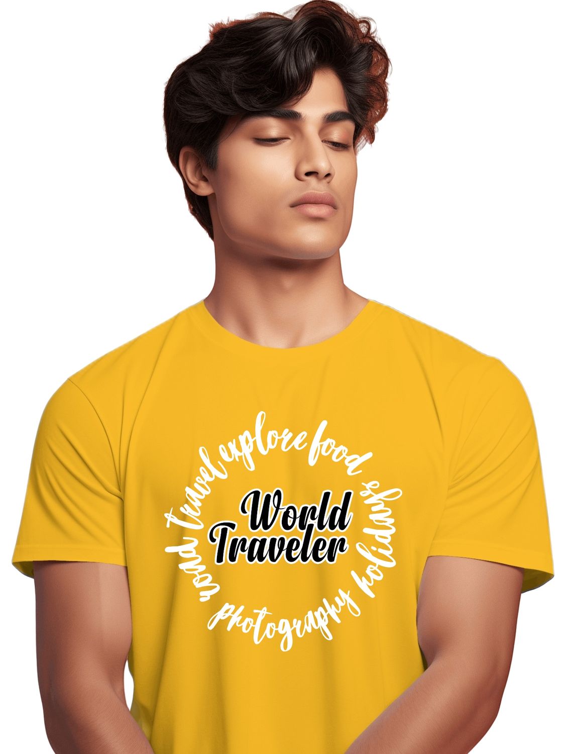 WORLD TRAVELER - UNISEX T SHIRT FOR TRAVELER - Let's pack up