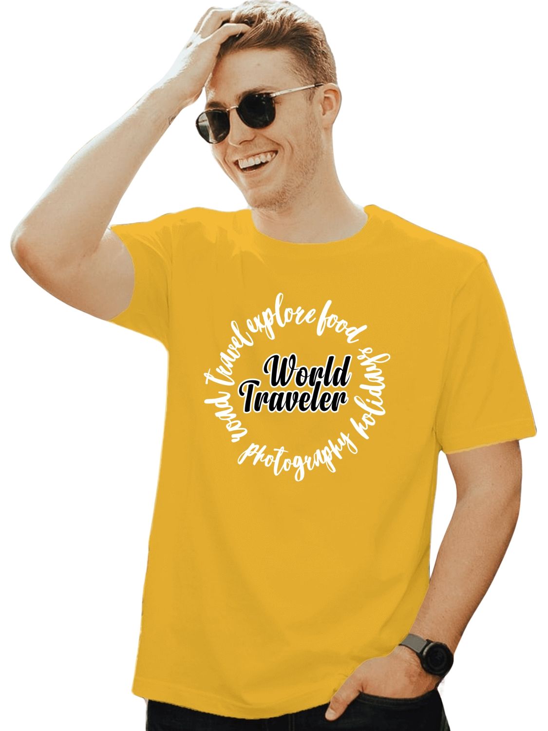 WORLD TRAVELER - UNISEX T SHIRT FOR TRAVELER - Let's pack up