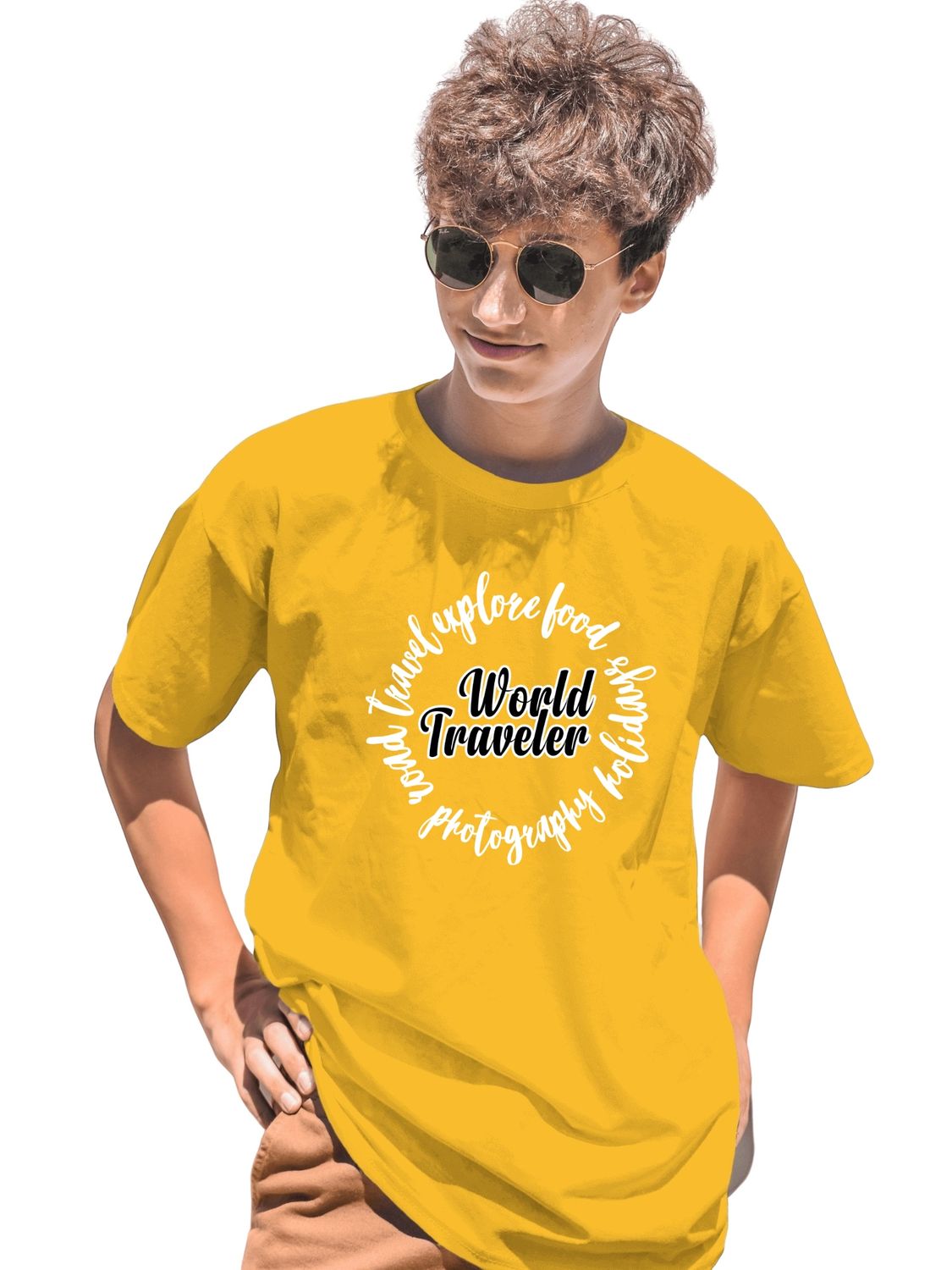 WORLD TRAVELER - UNISEX T SHIRT FOR TRAVELER - Let's pack up