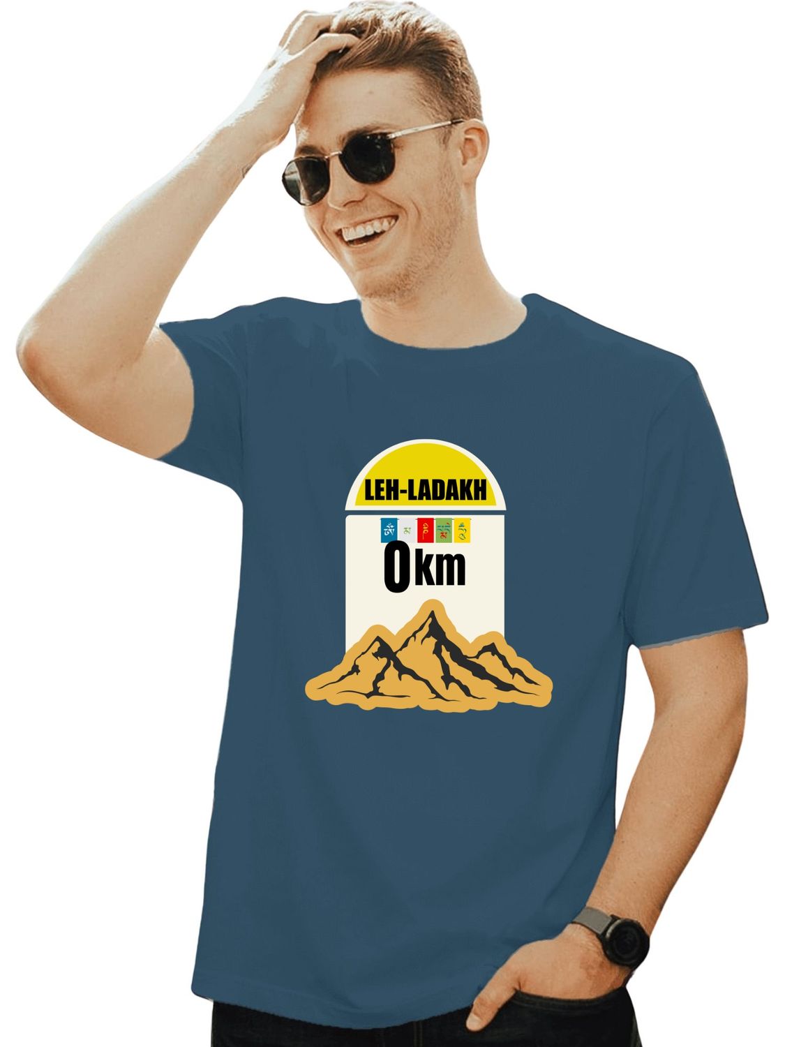 Leh-ladakh - Unisex T shirt - Start your dream tour with our collection