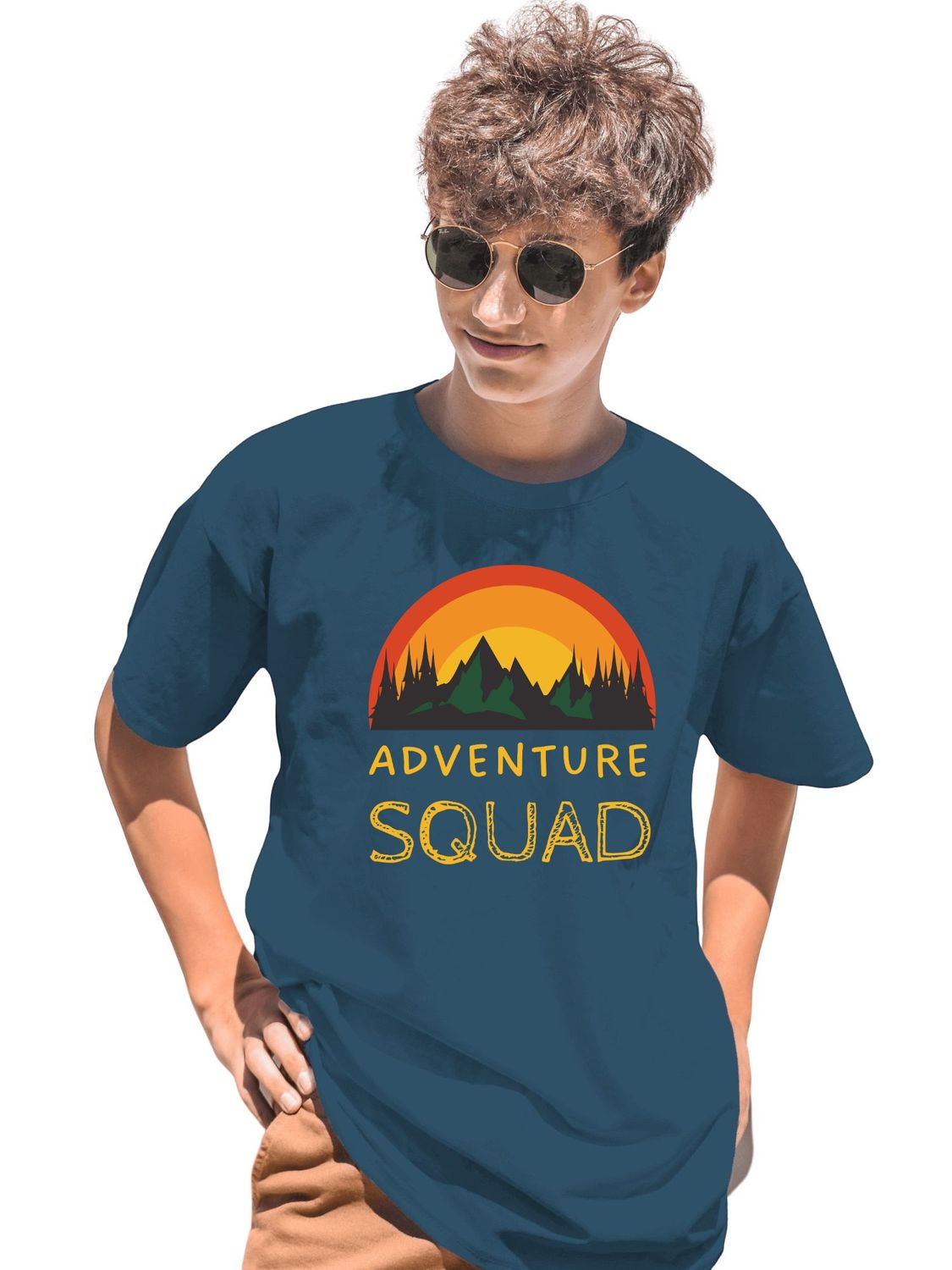 ADVENTURE SQUAD - UNISEX T SHIRT FOR TRAVELING - let's get lost together