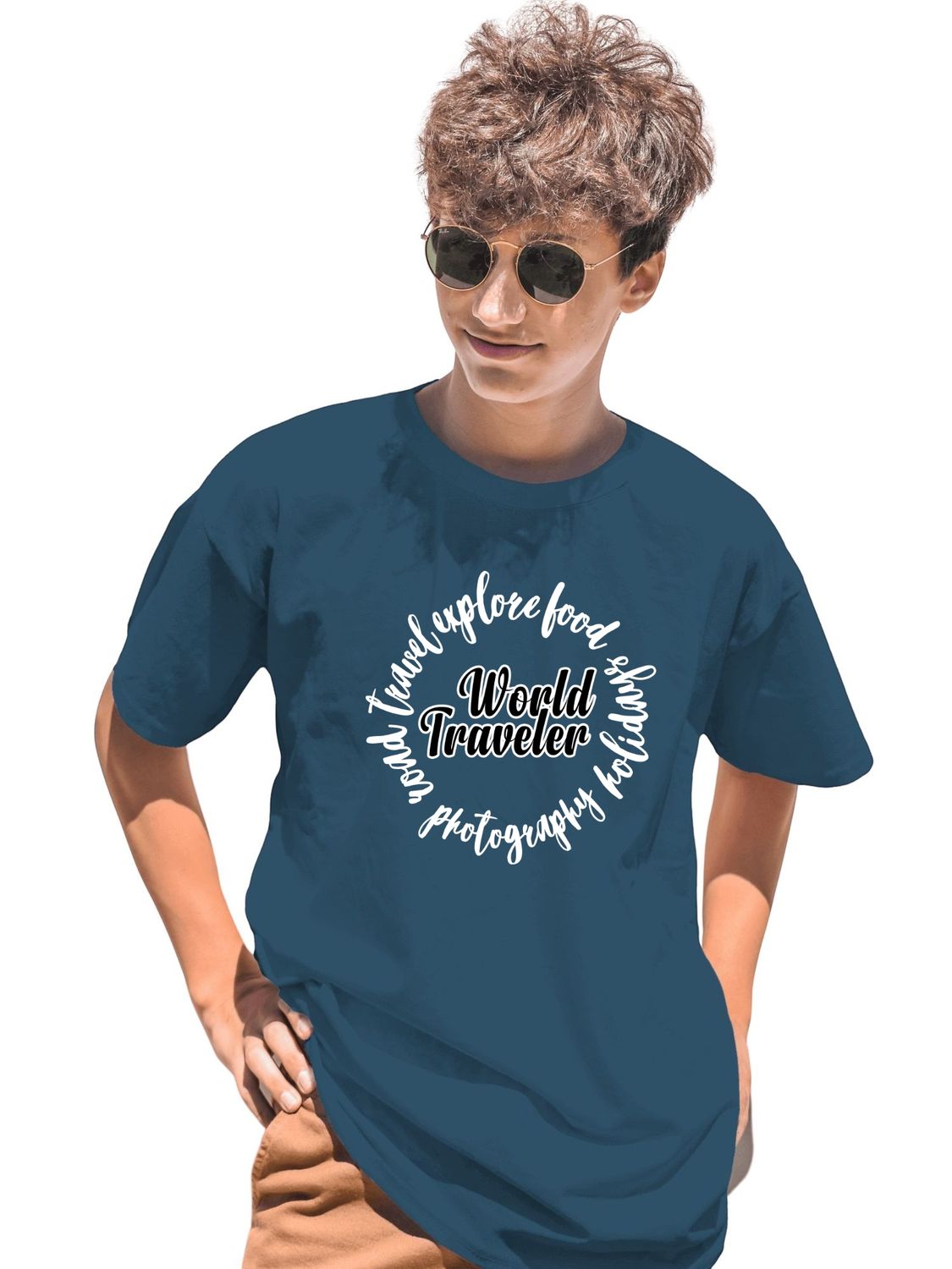 WORLD TRAVELER - UNISEX T SHIRT FOR TRAVELER - Let's pack up