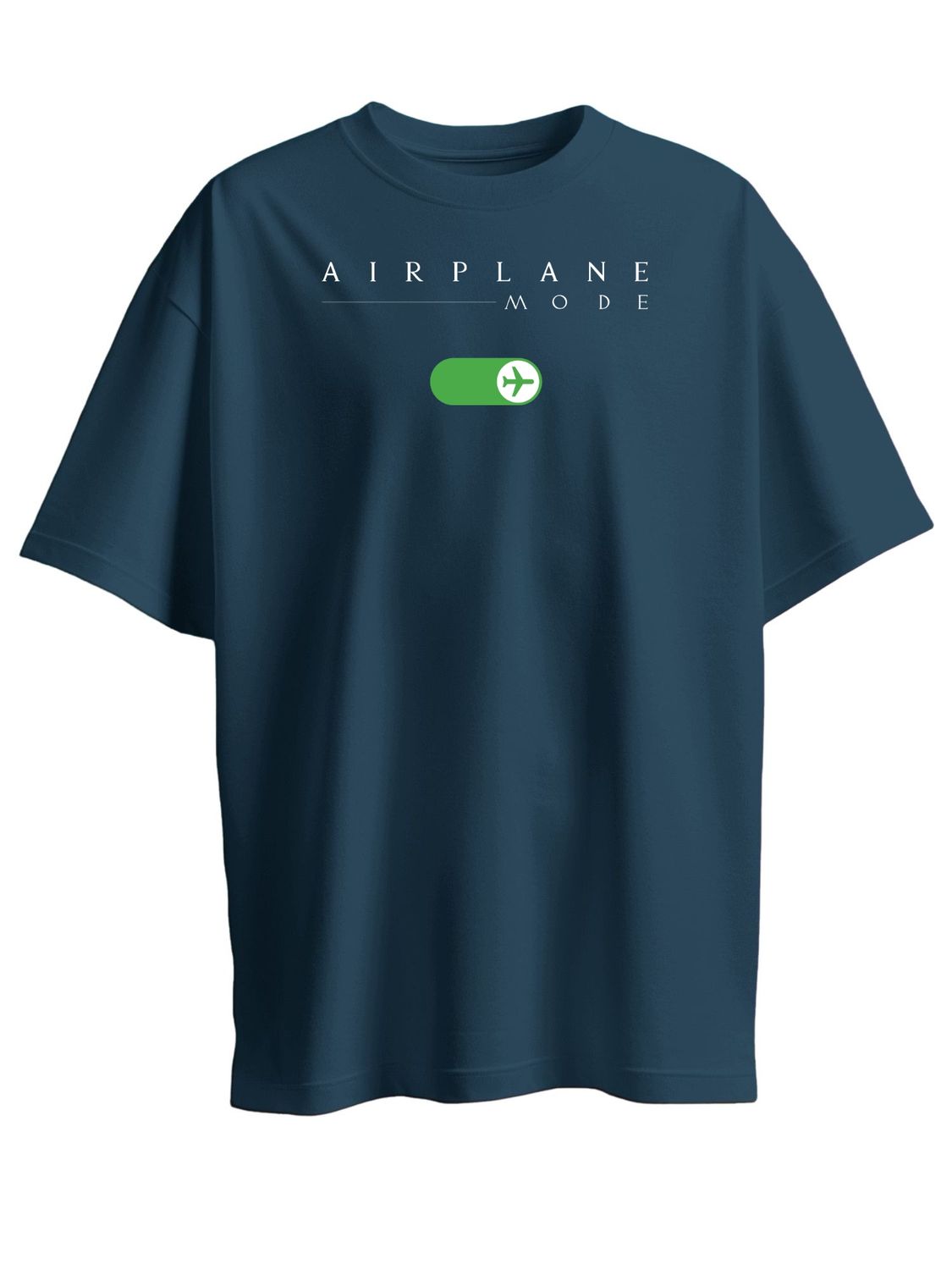 AIRPLANE MODE TEE SHIRT - UNISEX T SHIRT - Switch on to travel mode