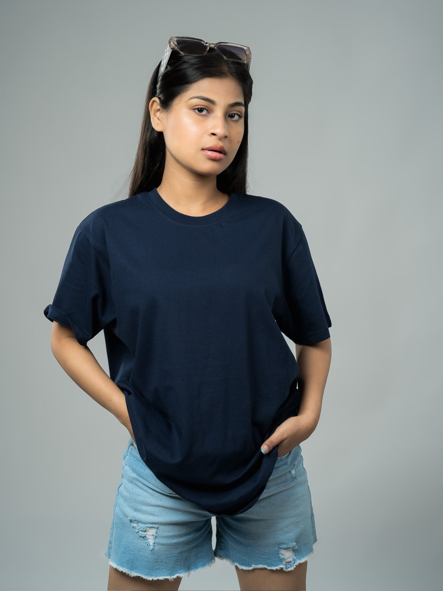 Roads to India® Men's Cotton Casual T-Shirt – Premium Plain T-Shirt | Unisex Fit (Regular)| 180 GSM | Half Sleeve, Round Neck | S–5XL | White, Black, Nevy Blue, Red, Golden Yellow, Olive Green, Grey