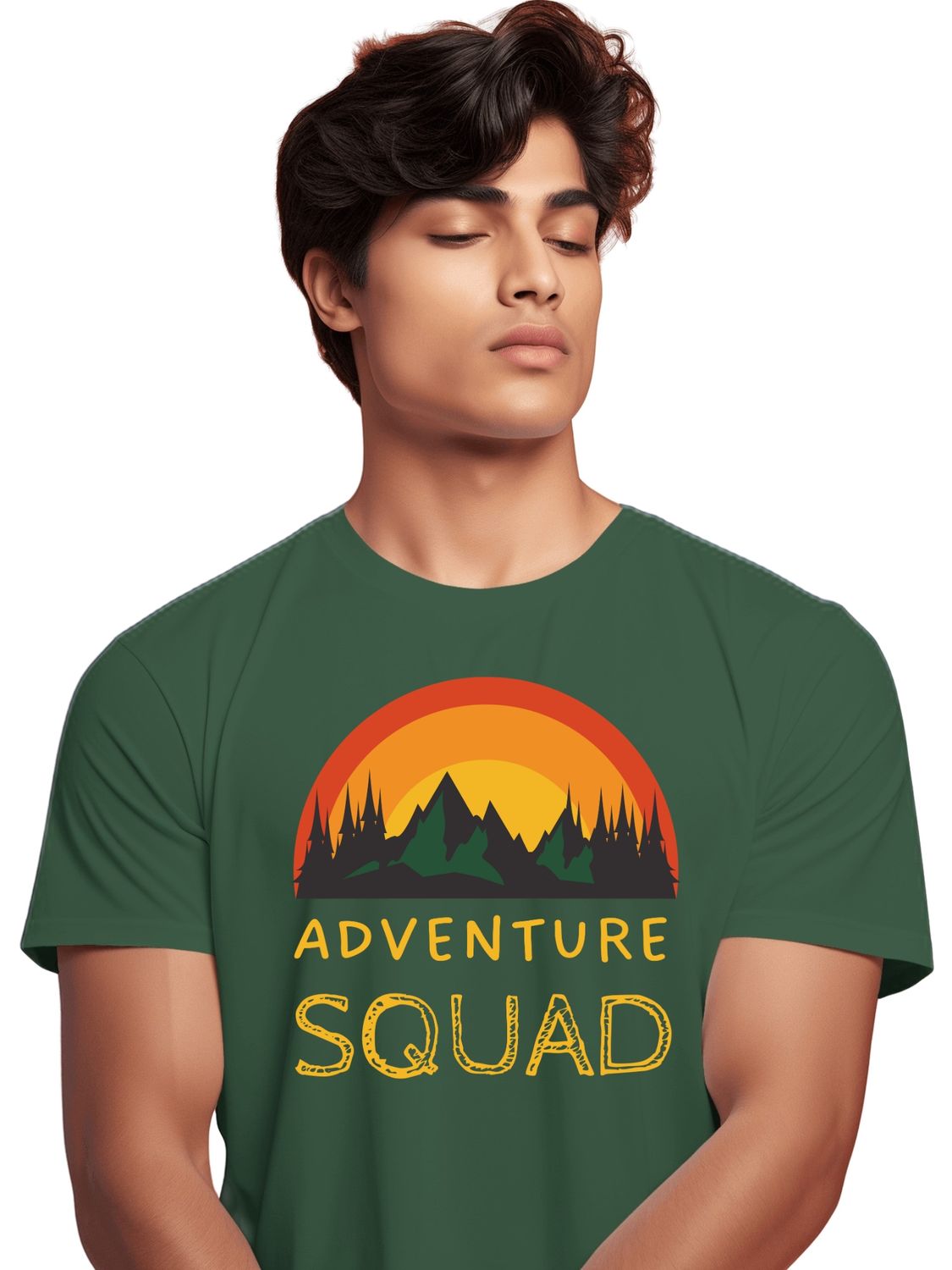 ADVENTURE SQUAD - UNISEX T SHIRT FOR TRAVELING - let's get lost together