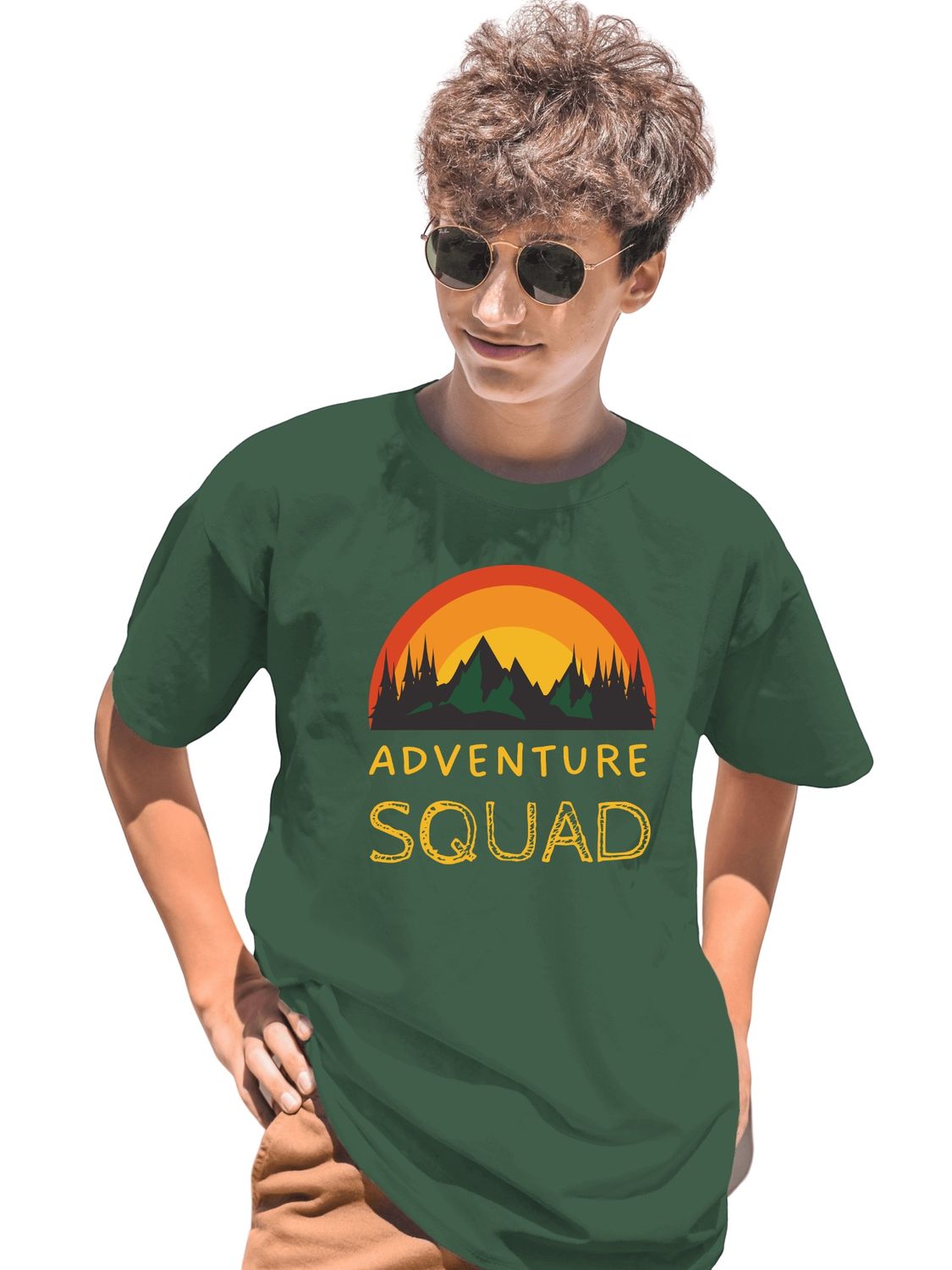 ADVENTURE SQUAD - UNISEX T SHIRT FOR TRAVELING - let's get lost together