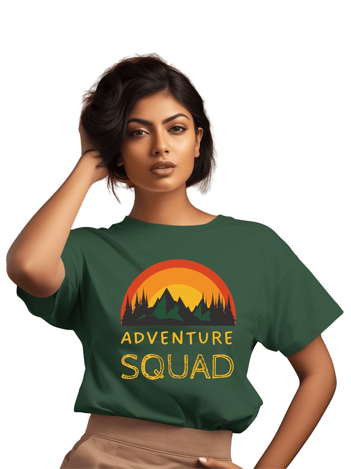 ADVENTURE SQUAD - UNISEX T SHIRT FOR TRAVELING - let's get lost together