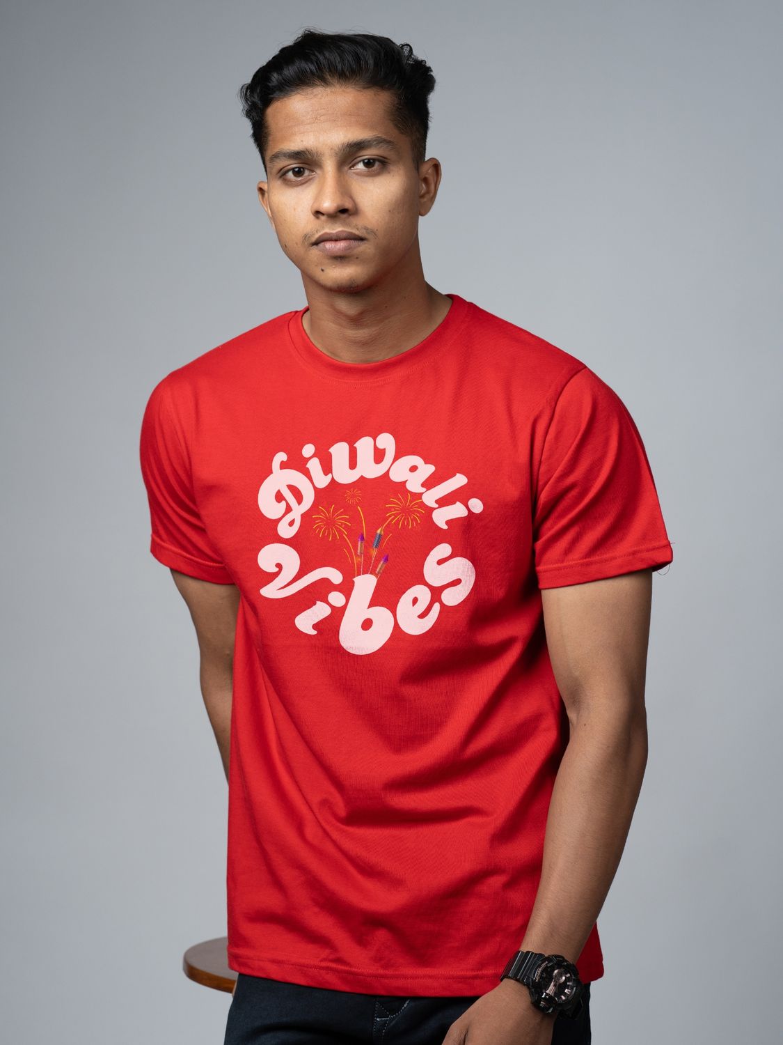Red Model Male
