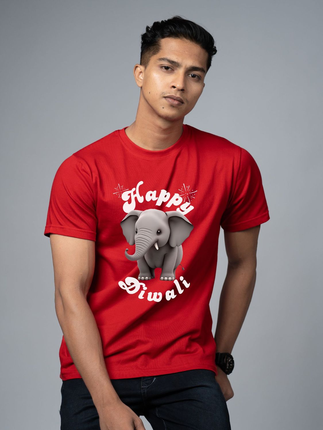Red Model Male