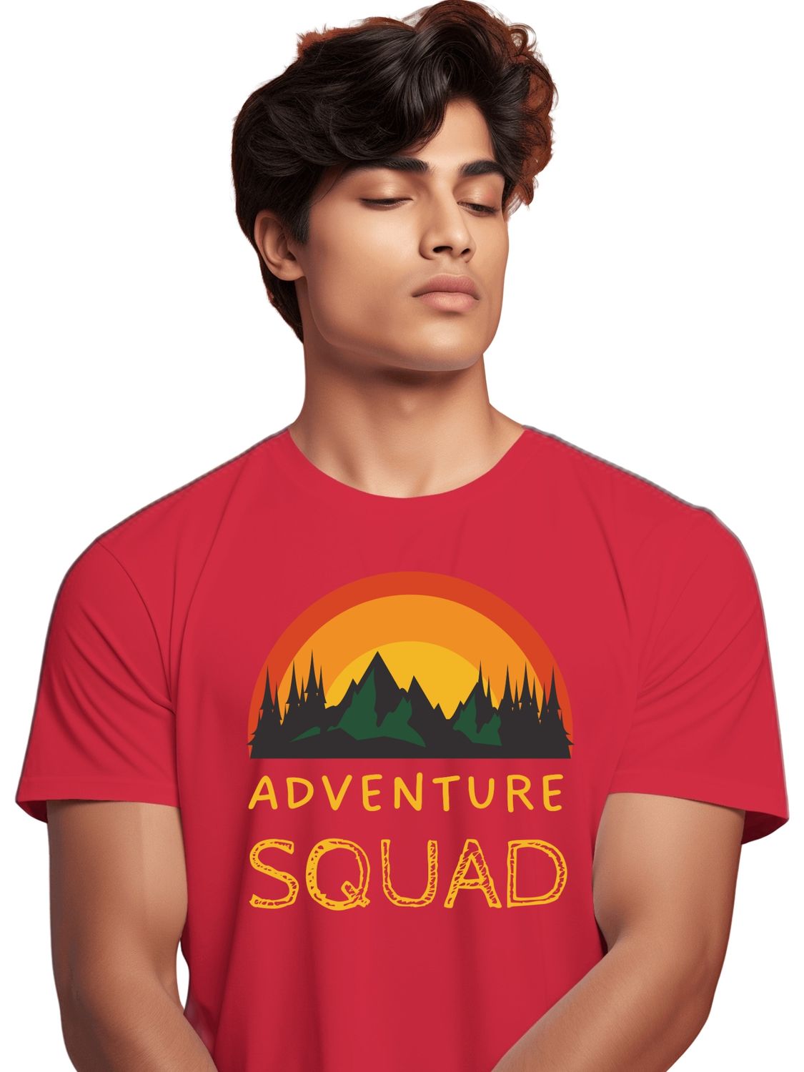 ADVENTURE SQUAD - UNISEX T SHIRT FOR TRAVELING - let's get lost together