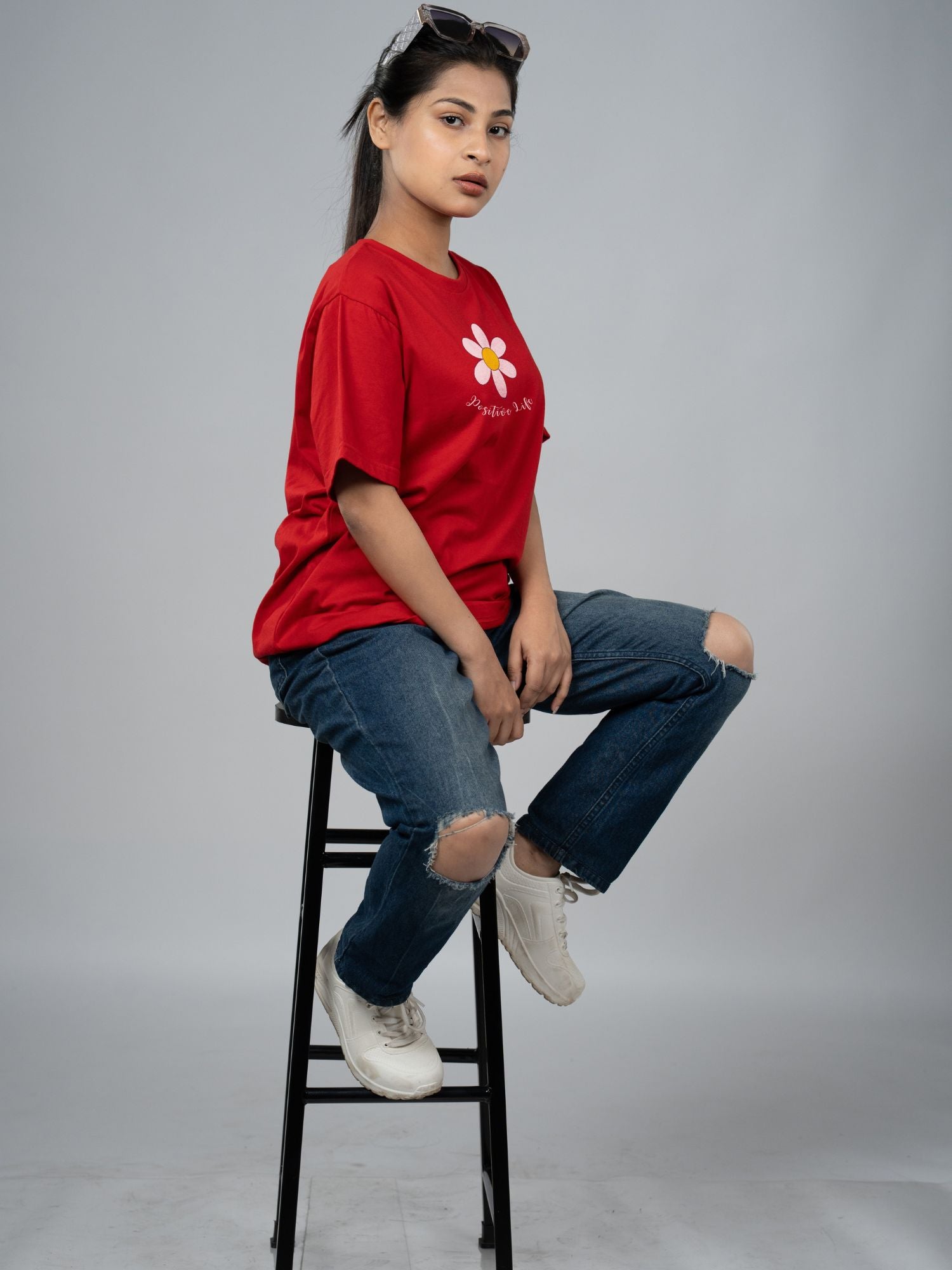 Red Model Female