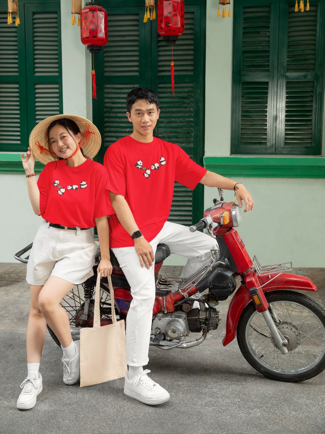 Red Model Female