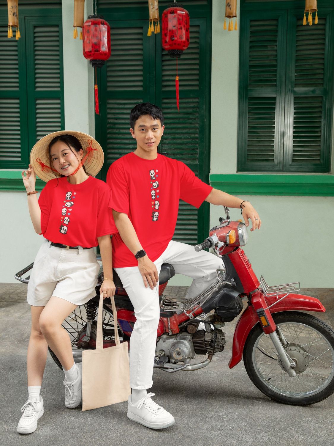 Red Model Female