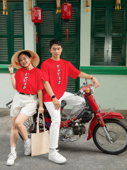 Red Model Female