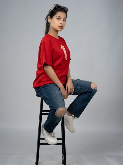 Red Model Female