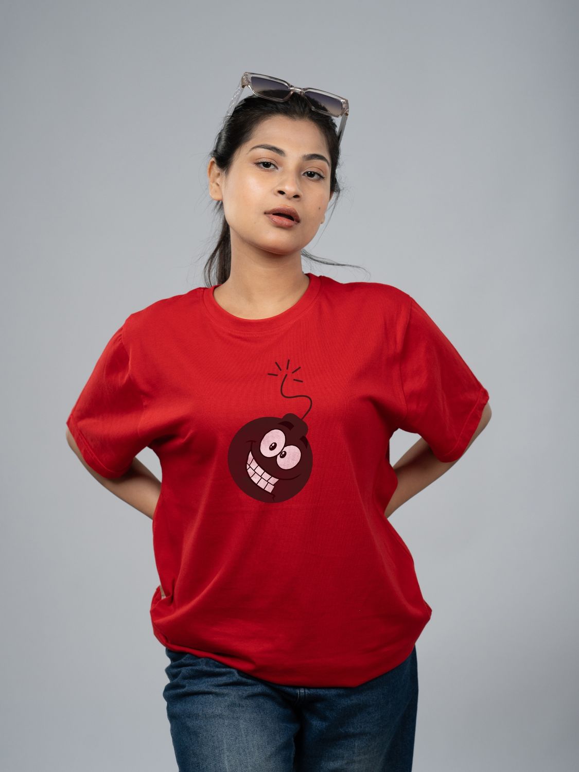 Red Model Female