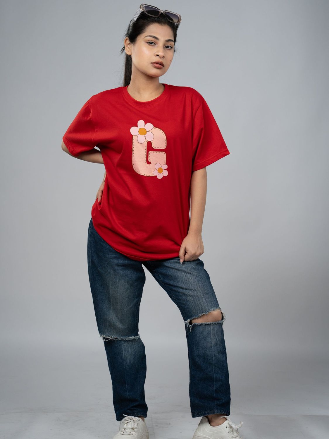 Red Model Female