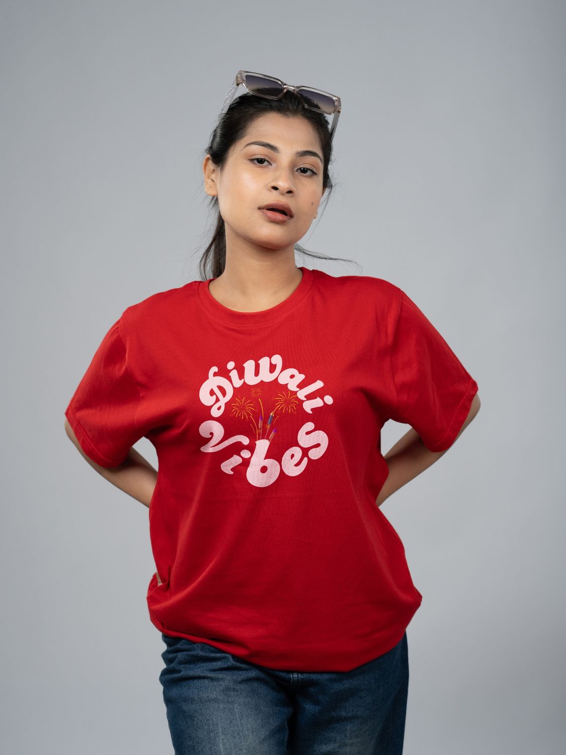 Red Model Female