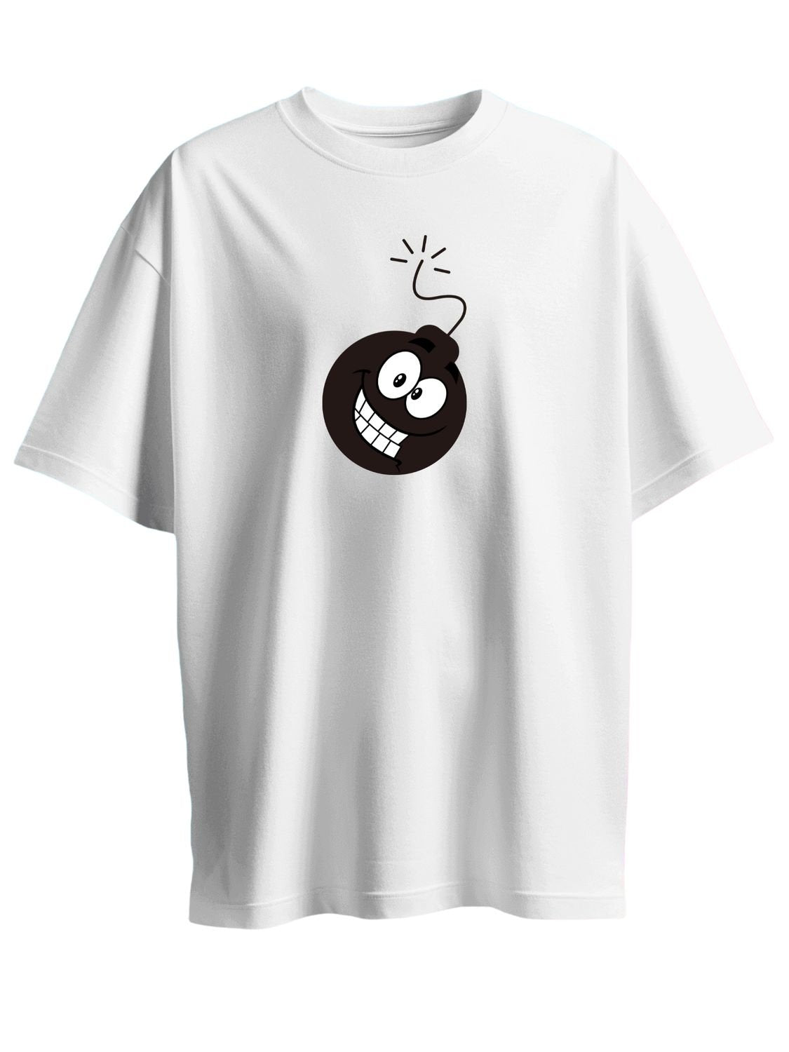 Roads to India® T-Shirt for Men – 100% Cotton Bombastic Diwali Half Sleeve Round Neck Graphic Print Tee | Unisex Regular & Oversized Fit | 180/220 GSM | S–5XL | White, Yellow, Red