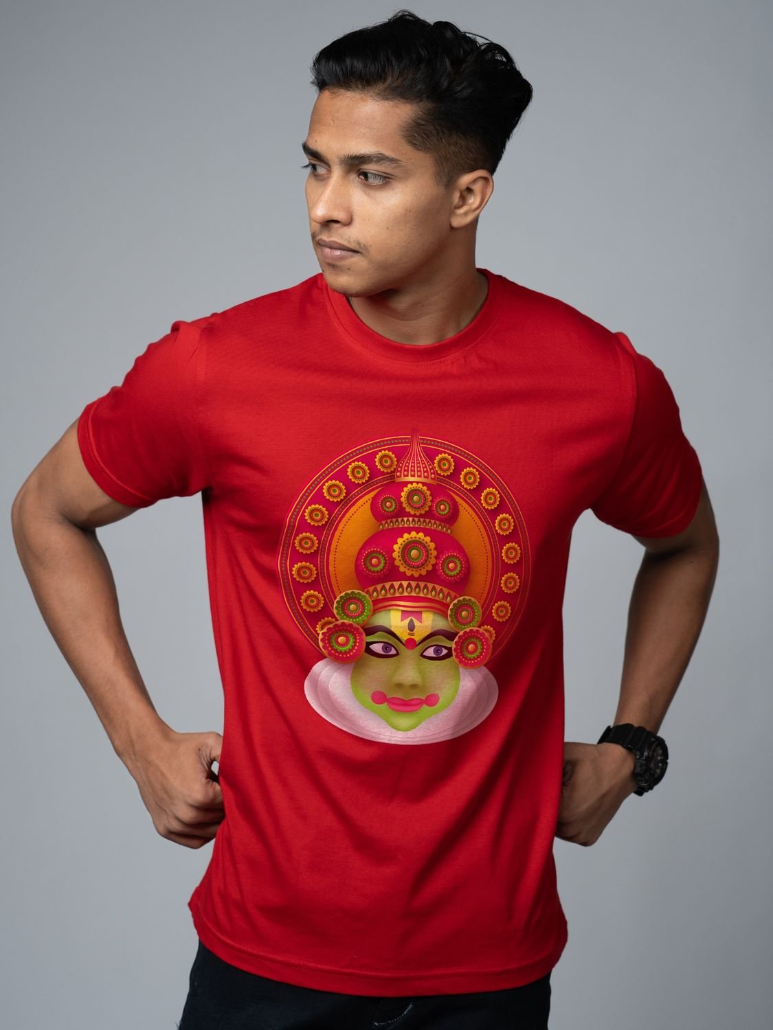 Red Model Male