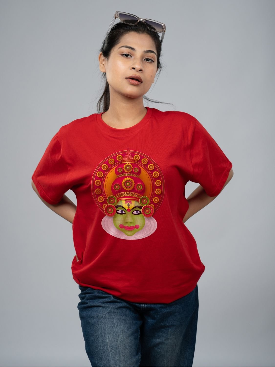 Red Model Female