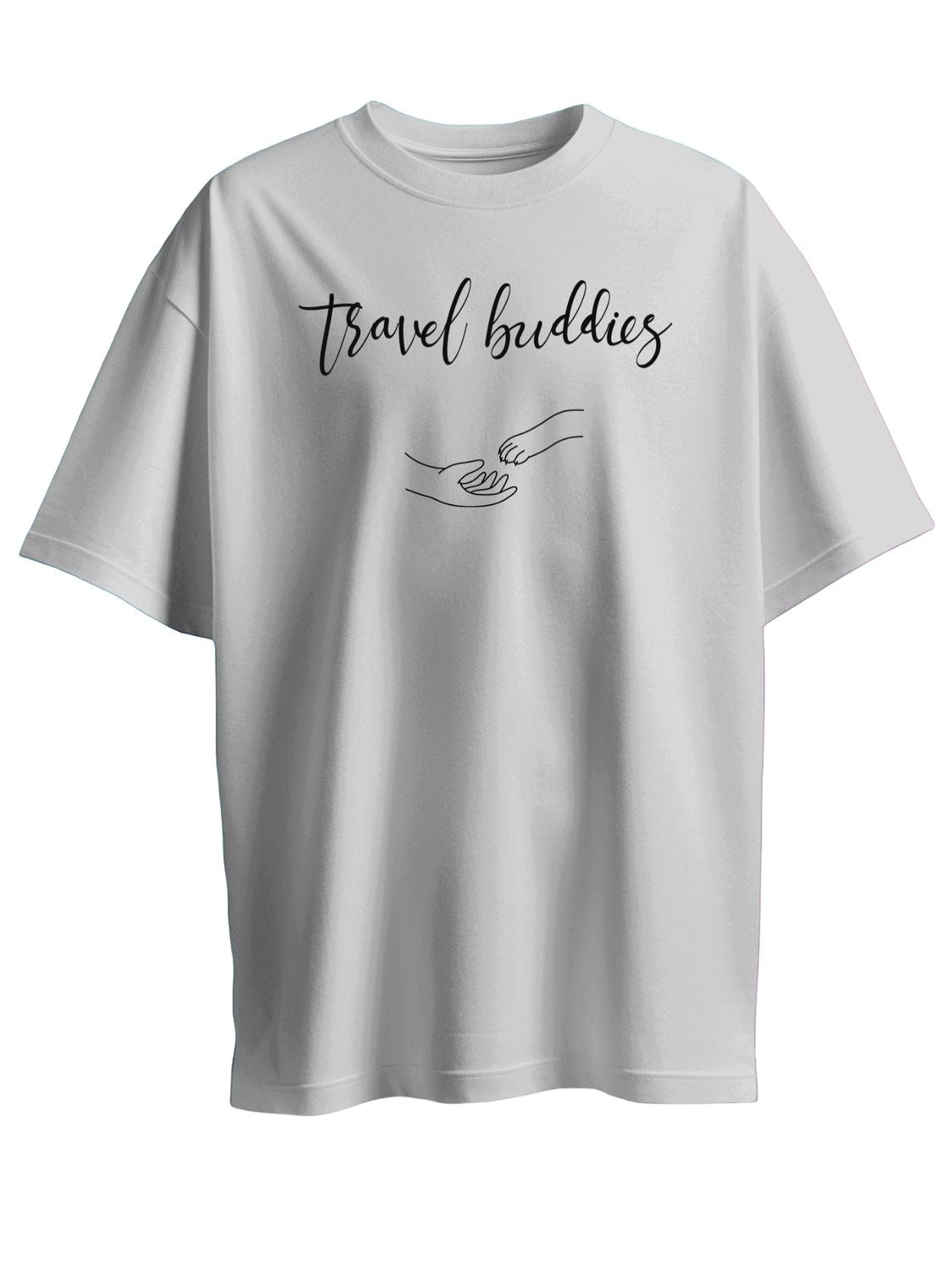 TRAVEL BUDDIES - UNISEX T SHIRT FOR DOG LOVERS - Travel with your companion